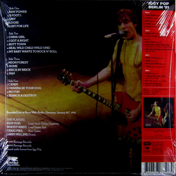 Berlin '91 - Col Vinyl LP
